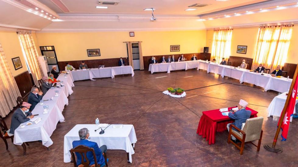 प्रधानमन्त्रीद्वारा सर्वदलीय बैठक आह्वान